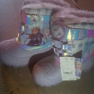 Frozen winter boots